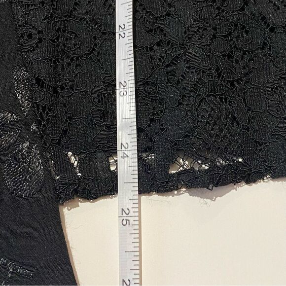 Vintage Spencer Alexis Silk Blend Kimono Style Floral Lace Blouse/Jacket  Size M - Picture 13 of 16